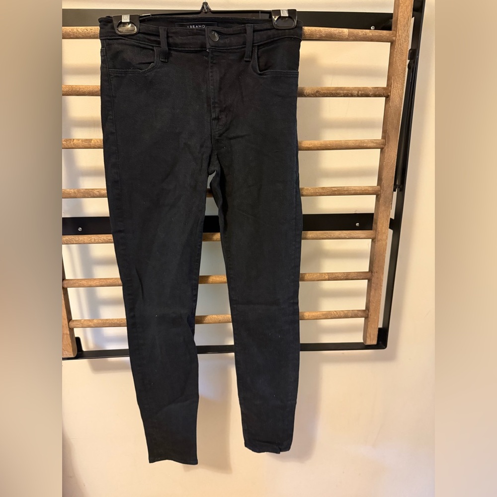 J Brand Black high waisted skinny maria Jeans